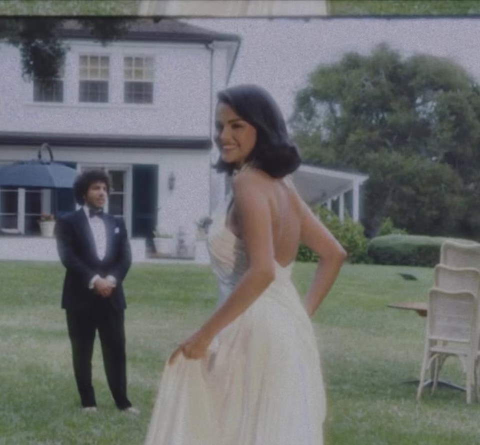 Selena G&oacute;mez y Benny Blanco en su boda