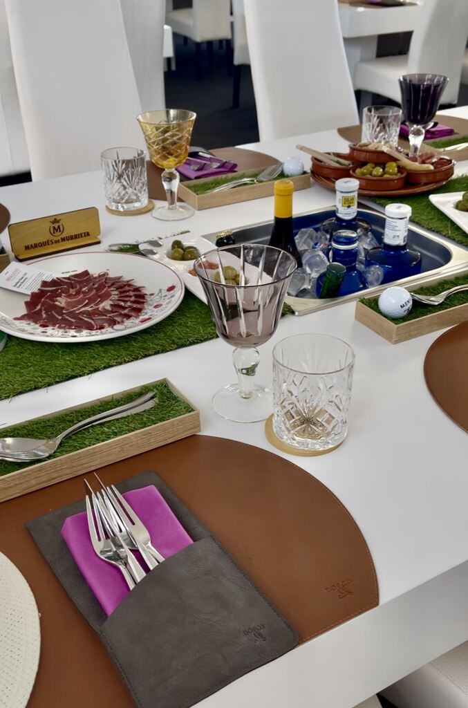 Restaurante VIP del Open de Espa&ntilde;a.