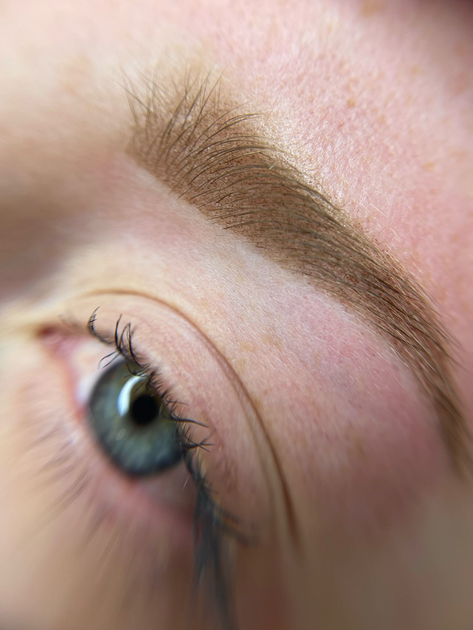 Cejas, shading