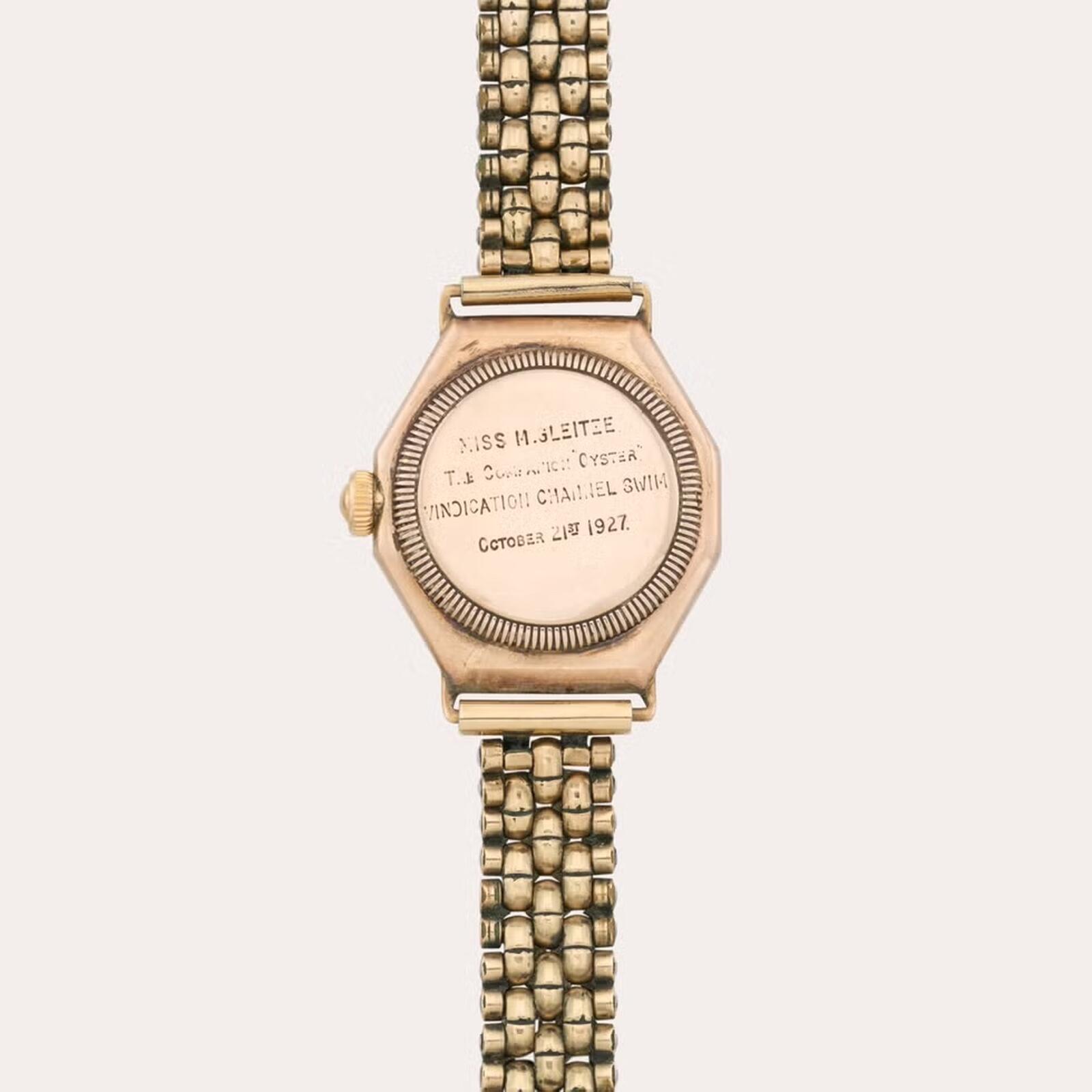 Rolex de la nadadora a subasta