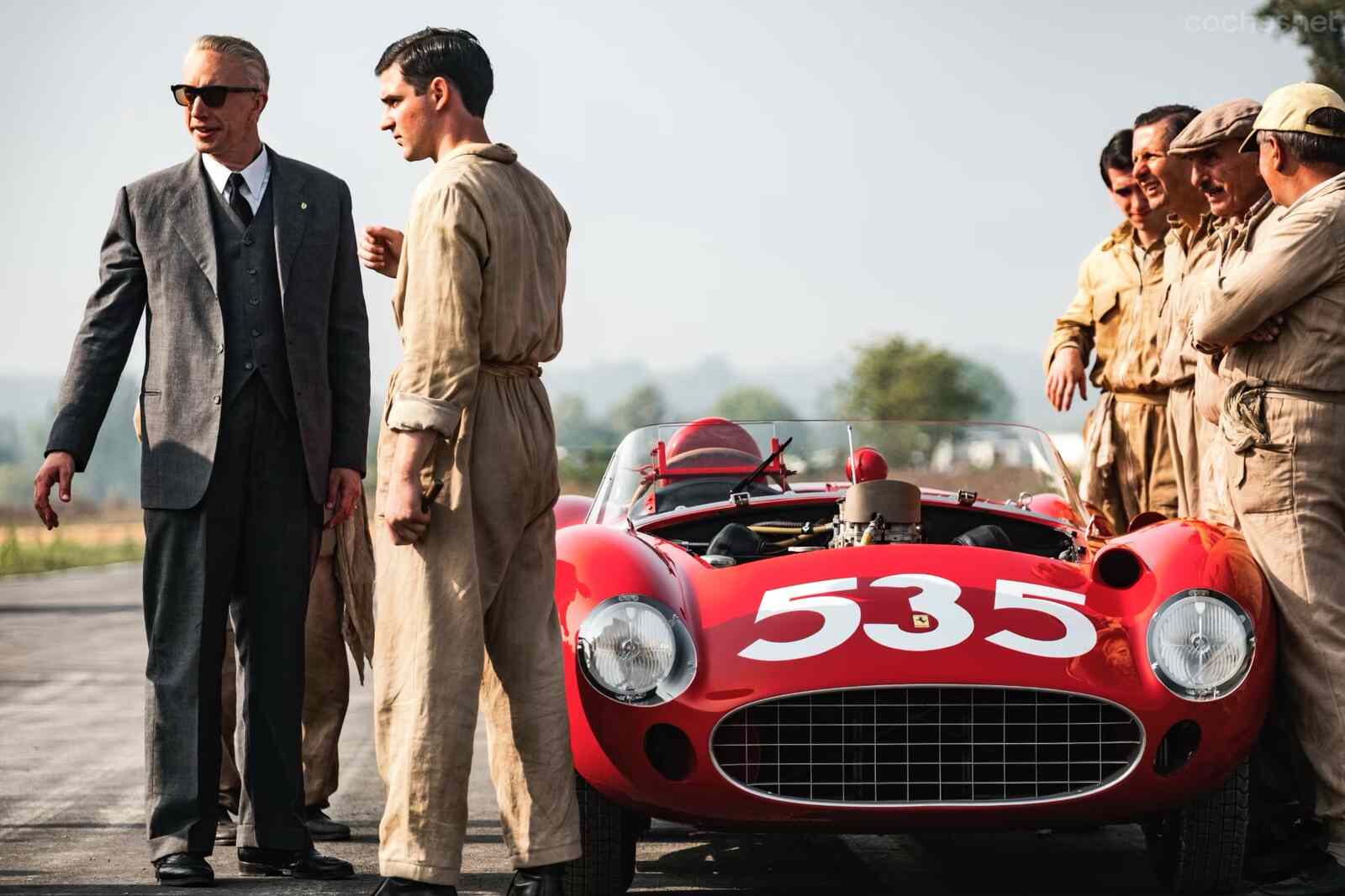 Escena de la pel&iacute;cula de Ferrari