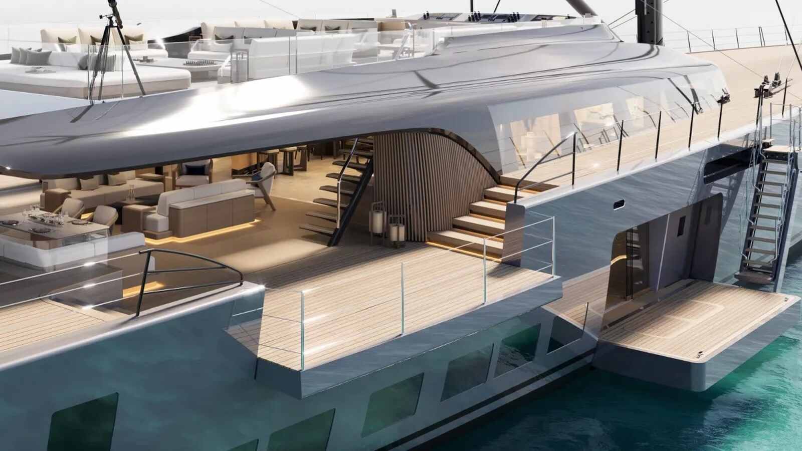 Casco del yate