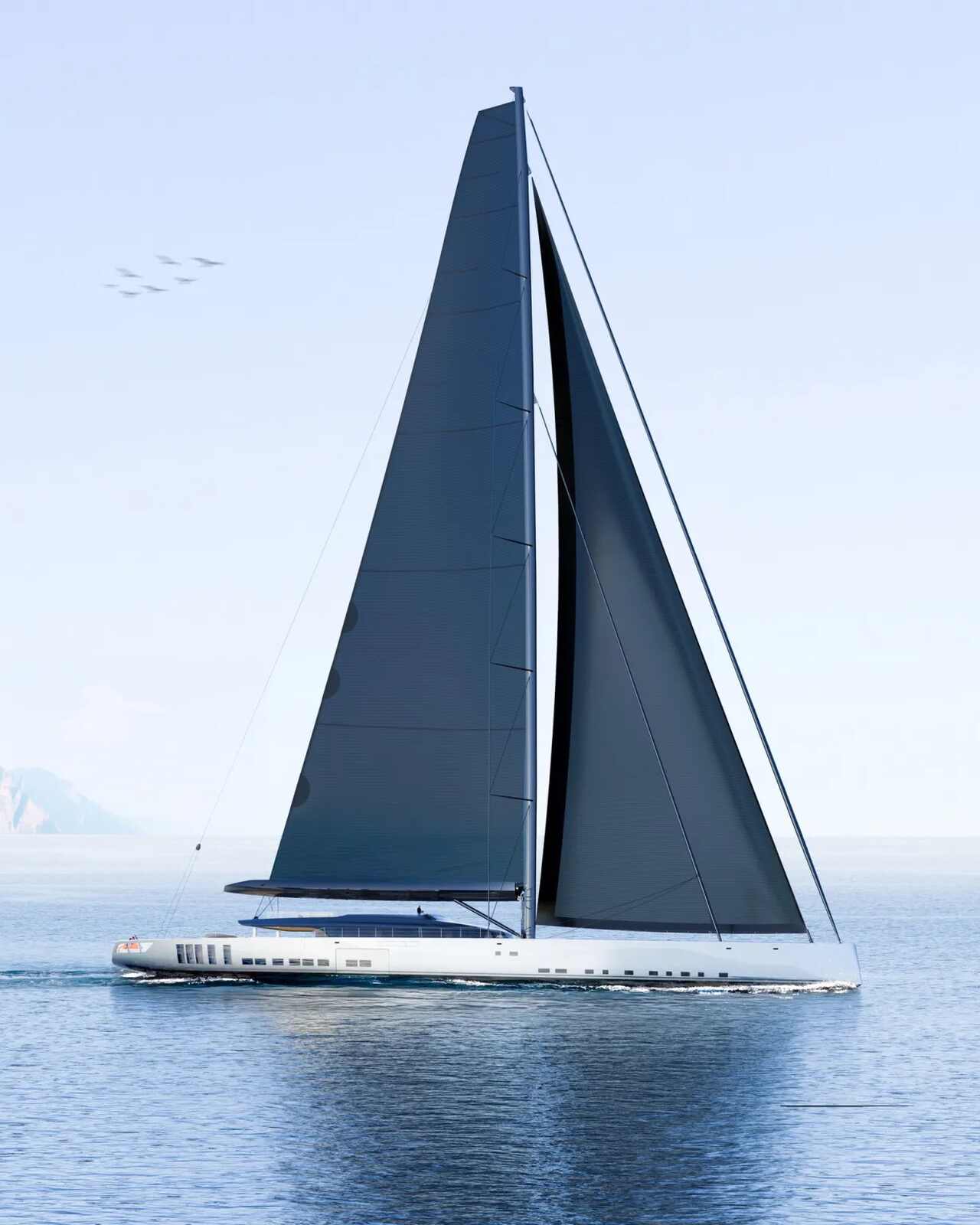 Barco con el m&aacute;stil m&aacute;s alto del mundo