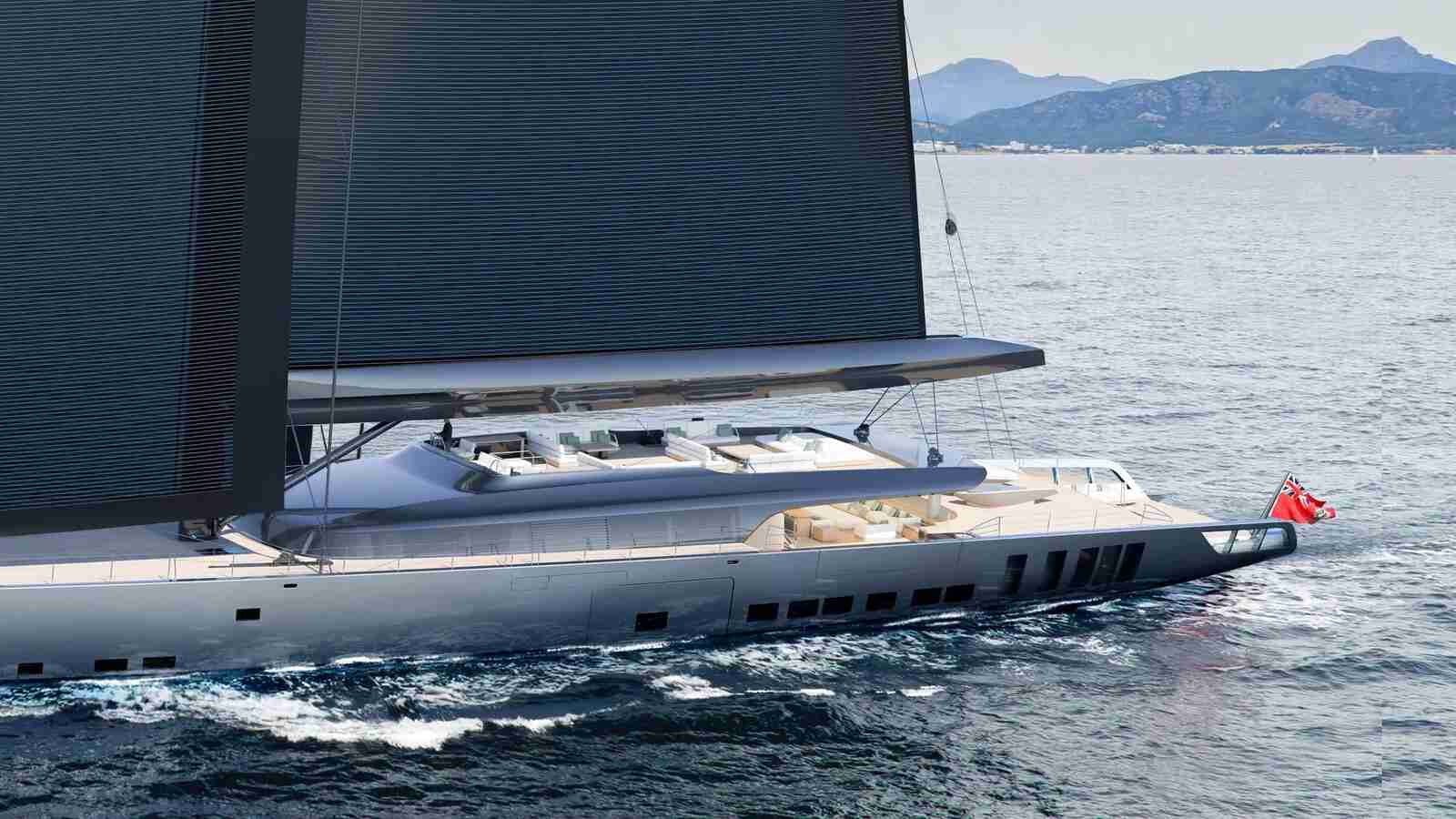 Nuevo barco con el m&aacute;stil m&aacute;s alto