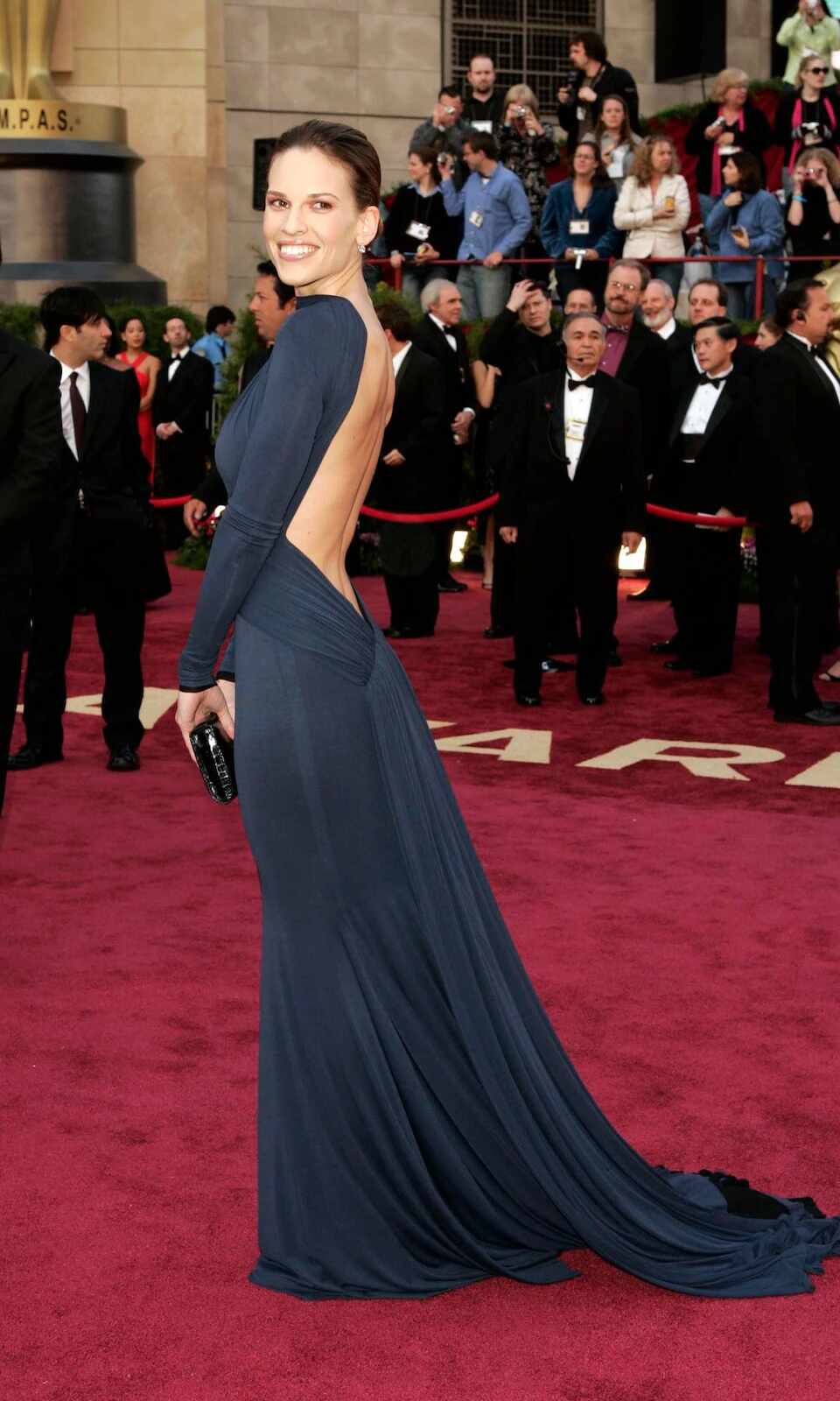 Hillary Swank en los Oscar 2025