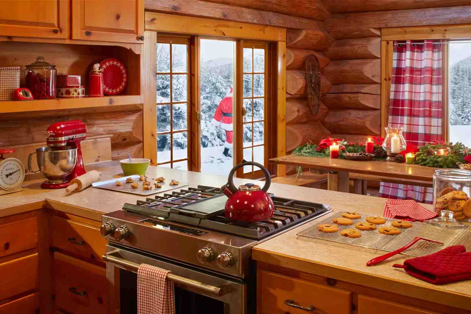 Cocina de la casa de Santa Claus