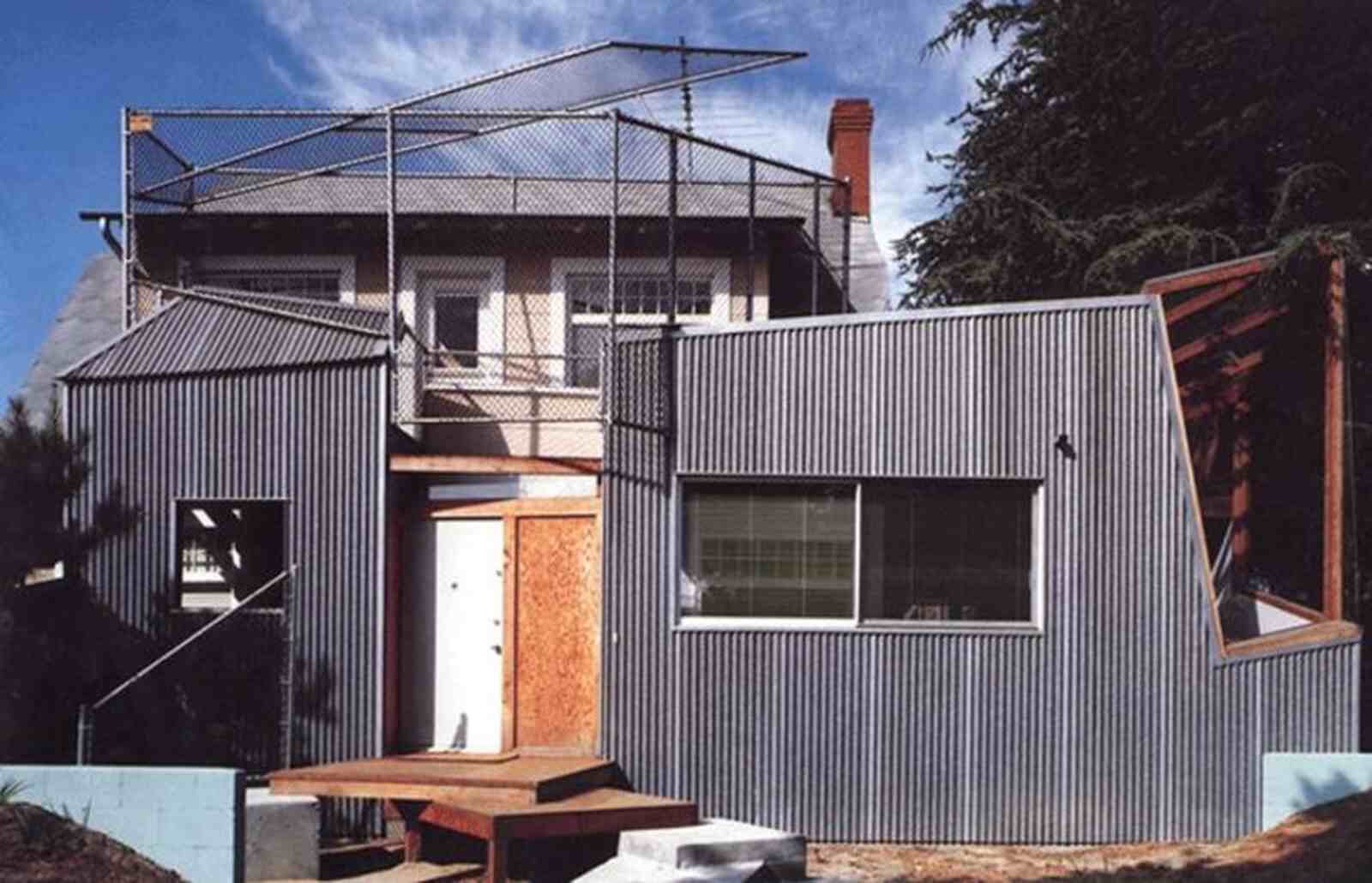 Exterior de la casa de Frank Gehry