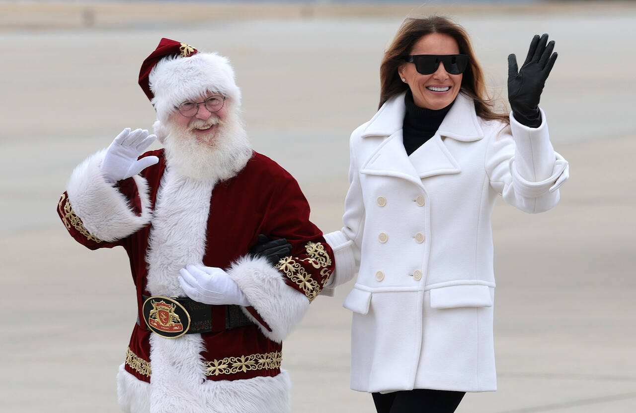 melania trump look