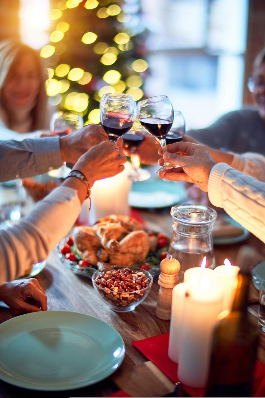 brindis commidas de navidad