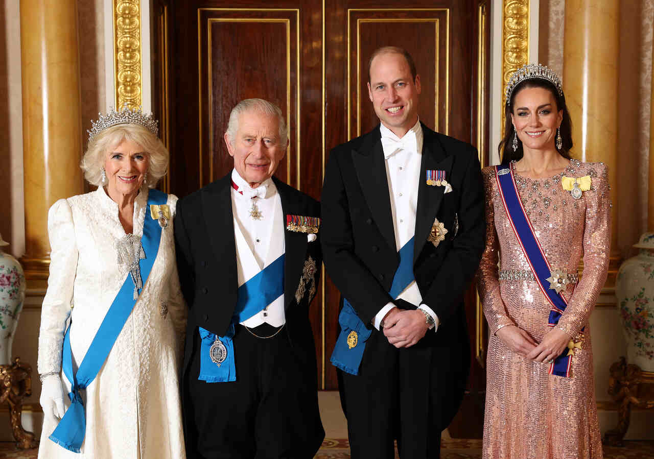 Casa Real brit&aacute;nica Navidad