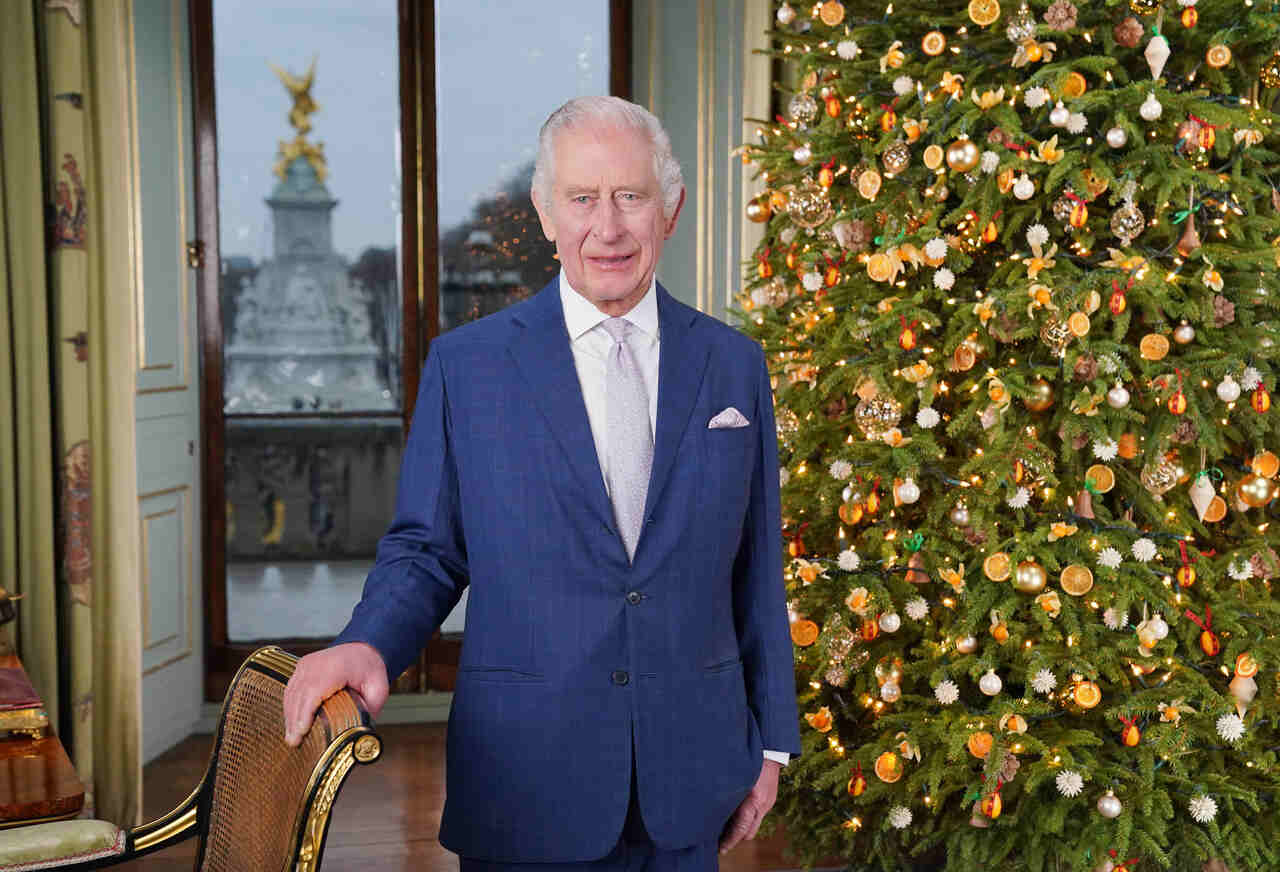 Casa Real brit&aacute;nica Navidad