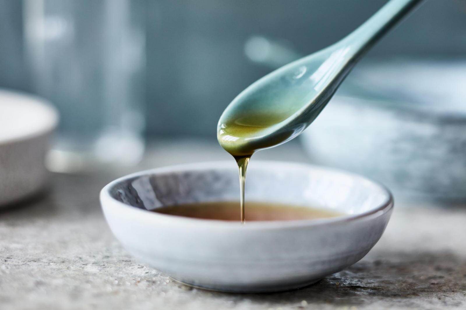 Aceite de vainilla para la receta de nochevieja, vieira