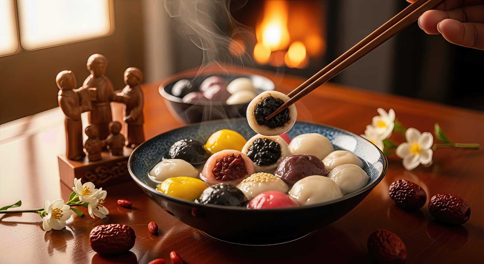 Bolitas chinas de arroz