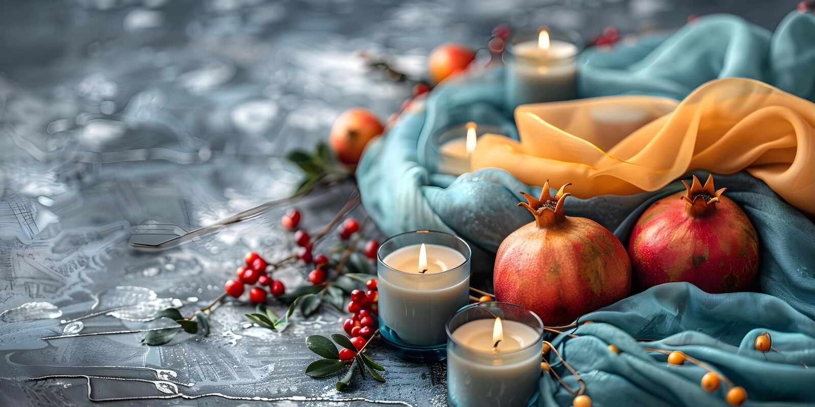 Granadas para celebrar el solsticio de invierno