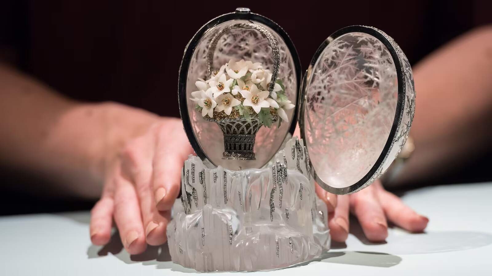 Huevo de Fabergé subastado en Chrstie's