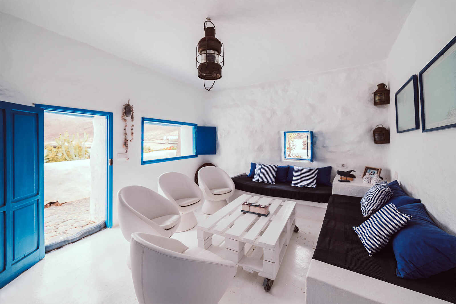 Interior de la casa de Nochevieja de Sara Carbonero