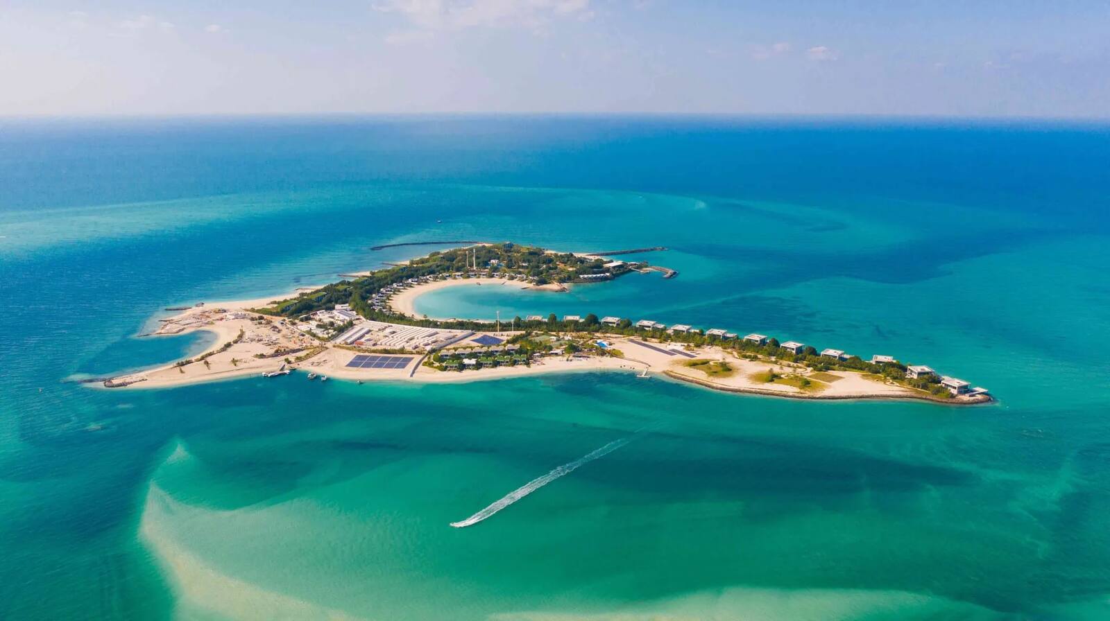 Isla de Nurai desde el aire