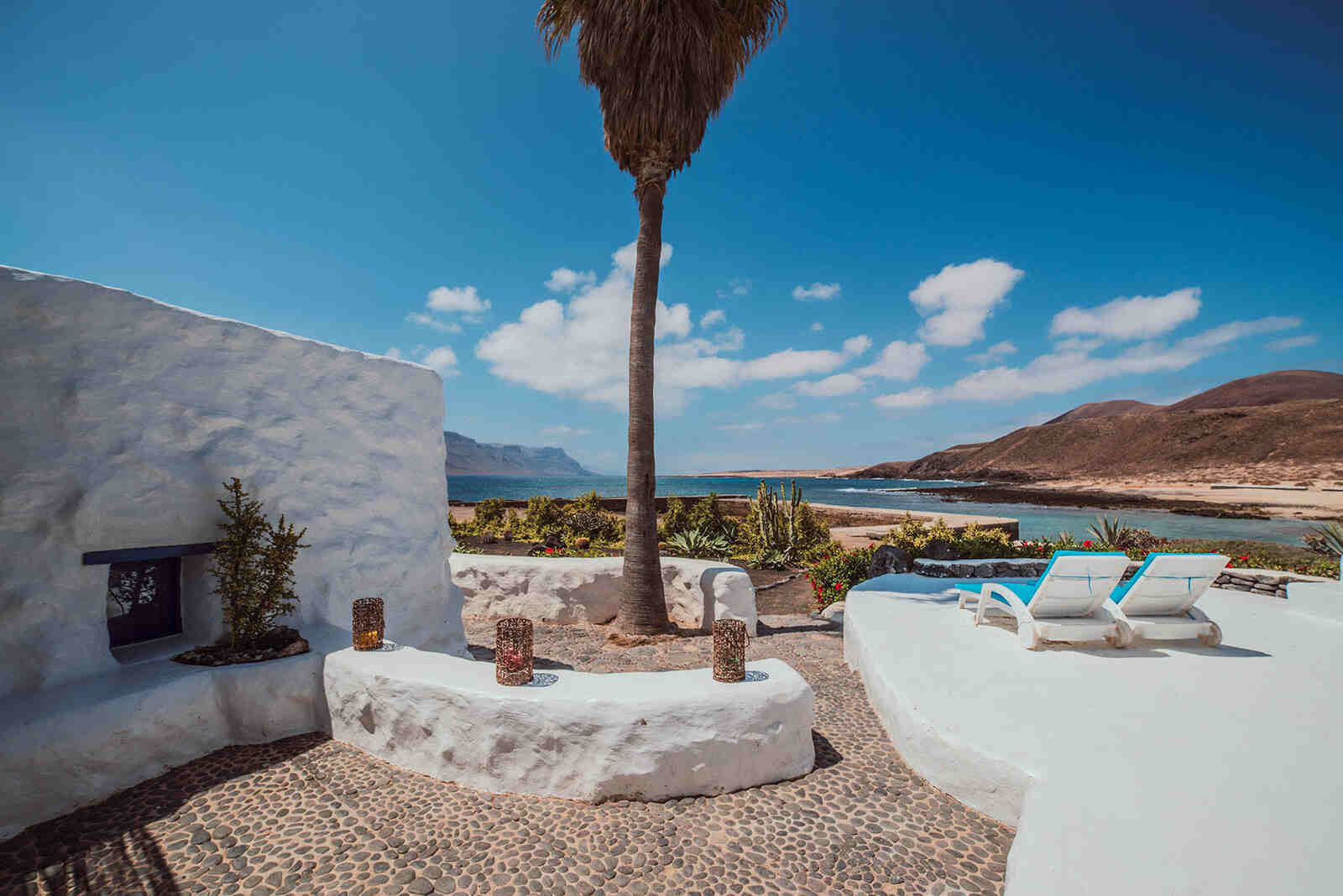 Exterior de la casa de Sara Carbonero en Lanzarote