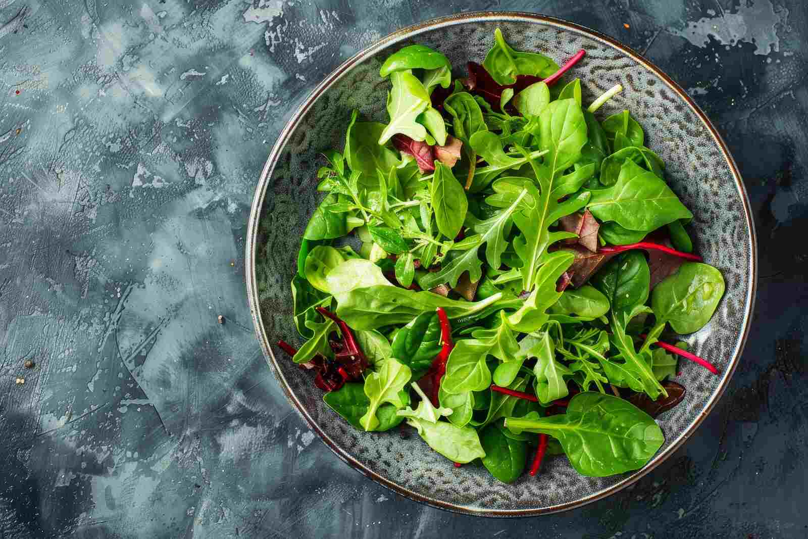 Alimentos de hoja verde para adelgazar, microbiota