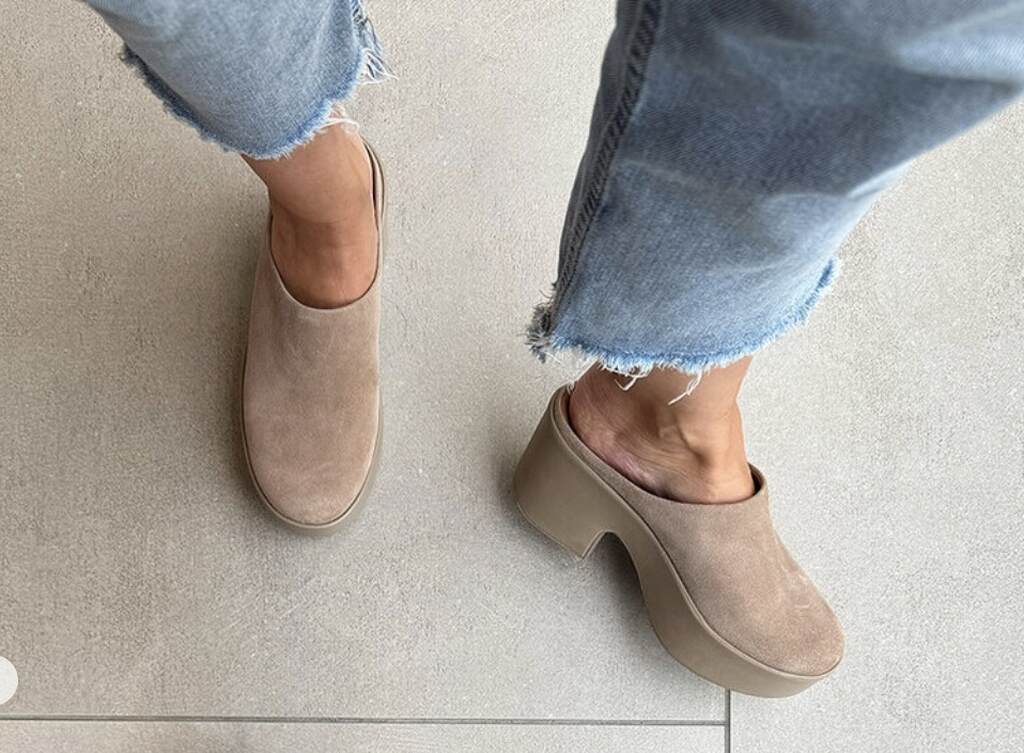Zuecos, zapatos