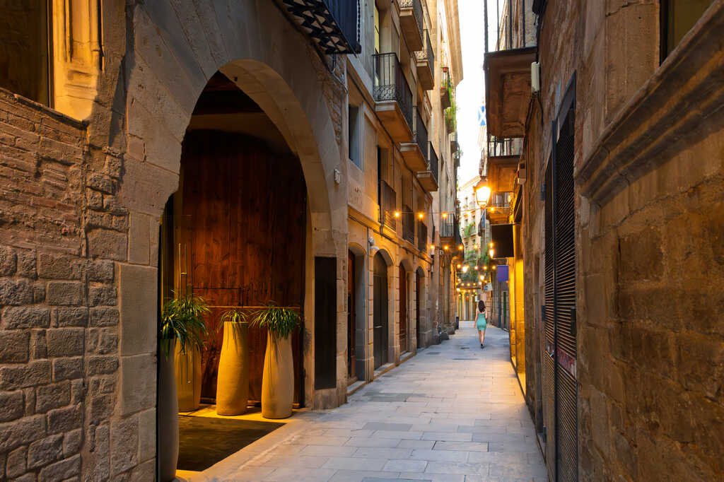Barrio G&oacute;tico Barcelona