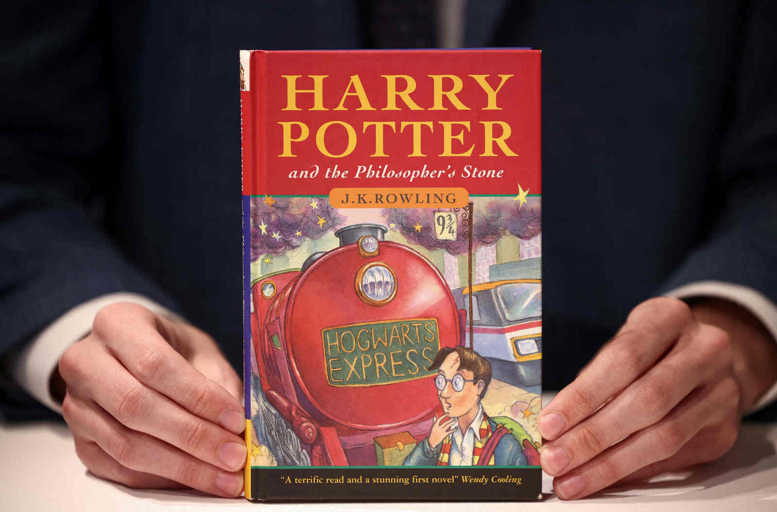 Libro de Harry Potter a subasta