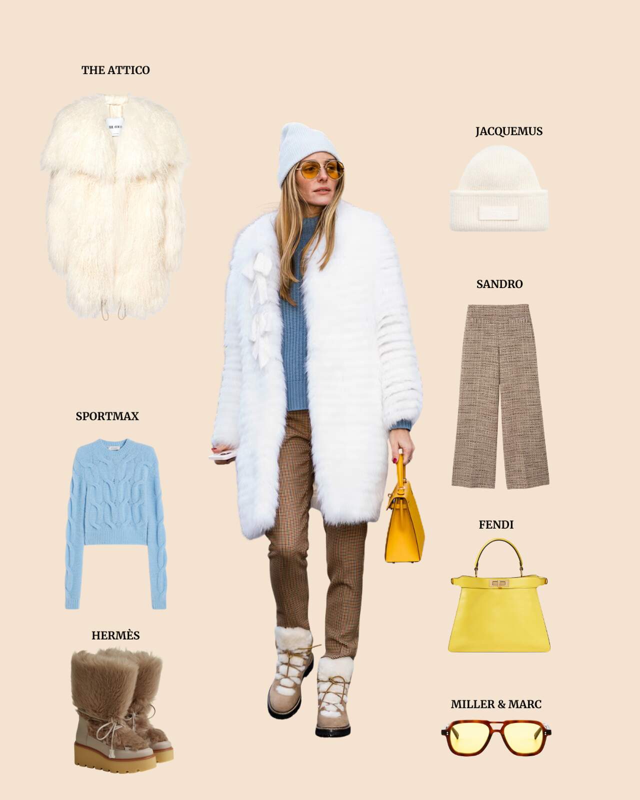Look de Olivia Palermo para el Apr&egrave;s-ski