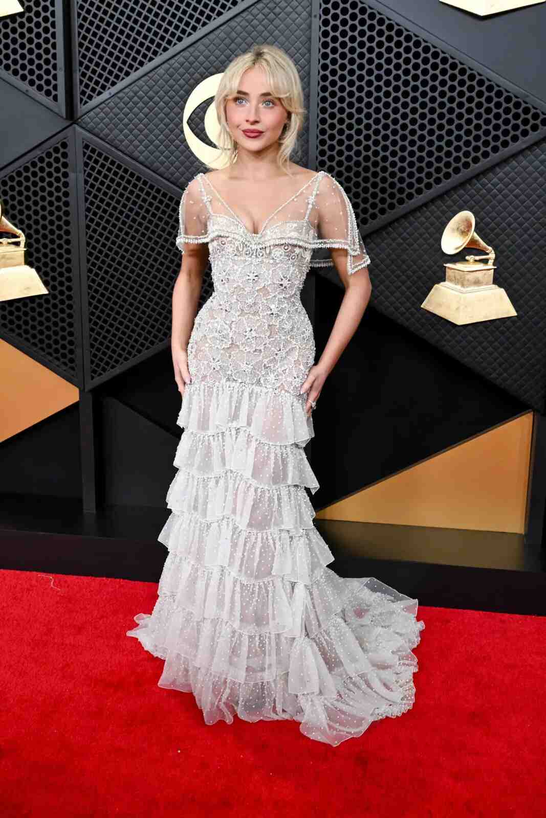 Sabrina Carpenter en los Premios Grammy 2026
