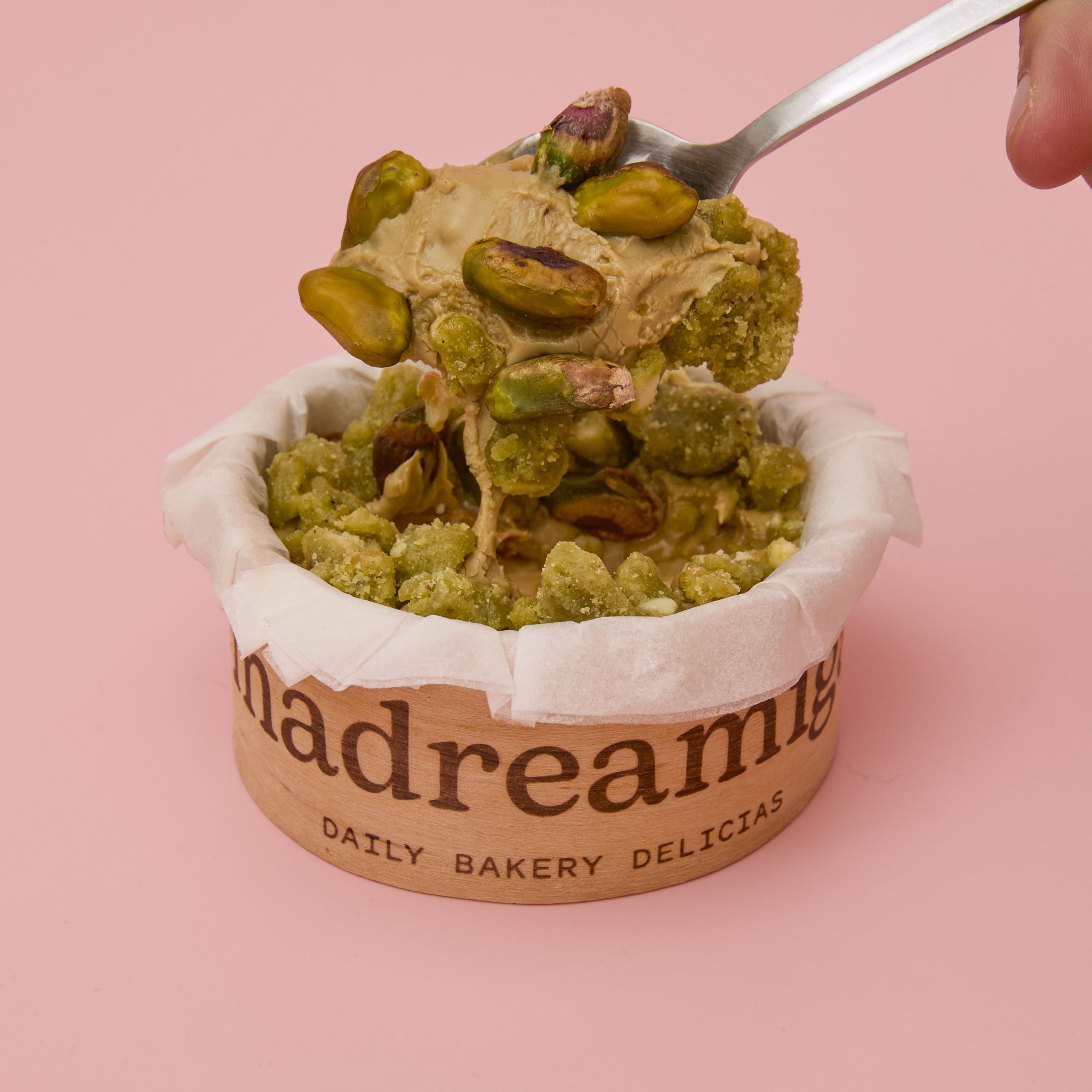 glovo madramiga postres pistacho