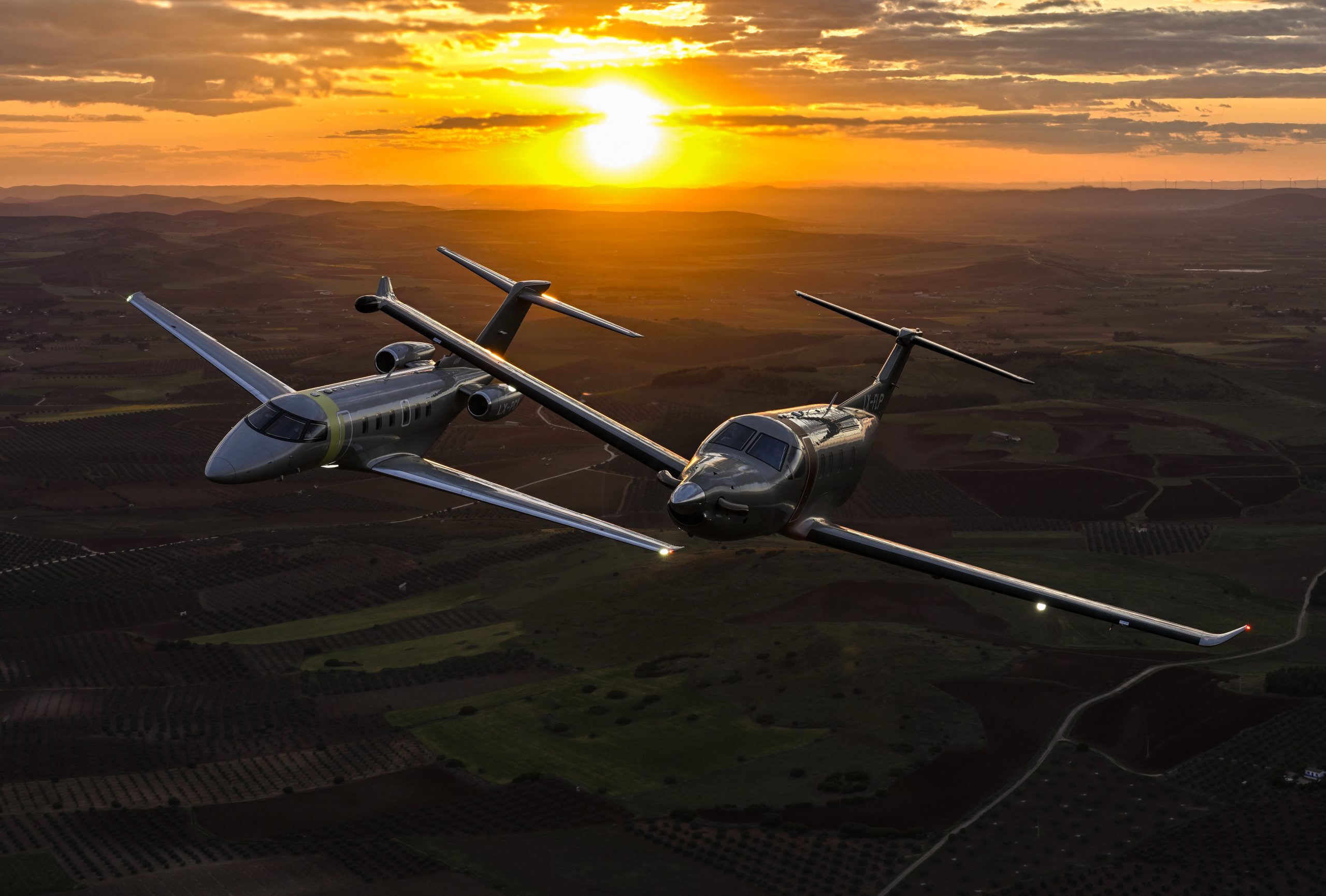 aviones privados
