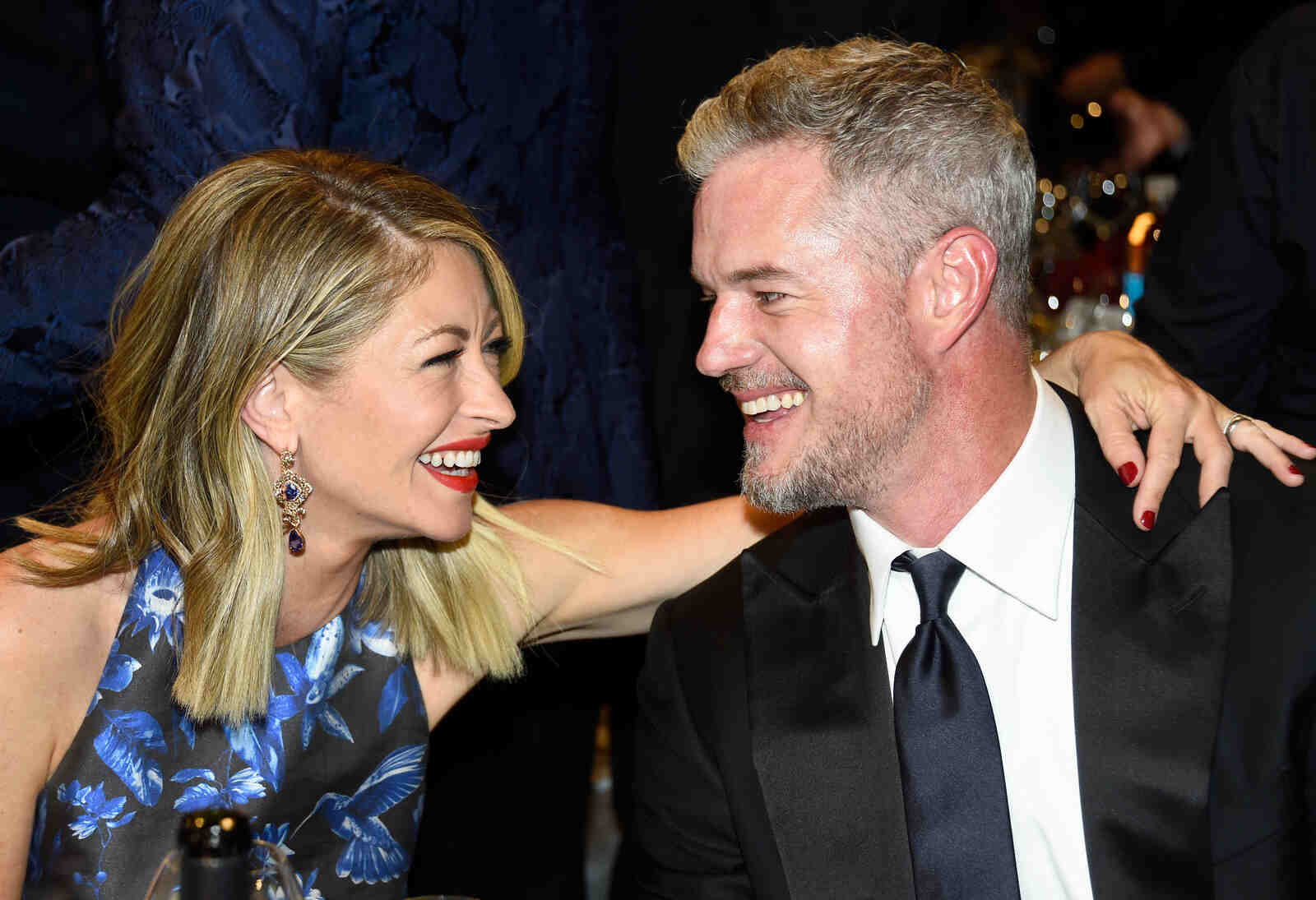 El actor y su mujer