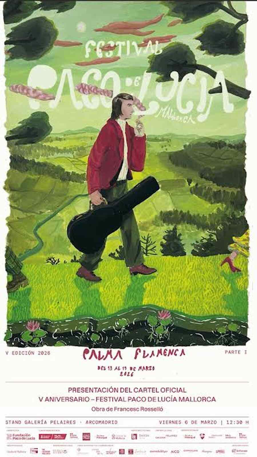 Cartel del Festival de Paco de Luc&iacute;a