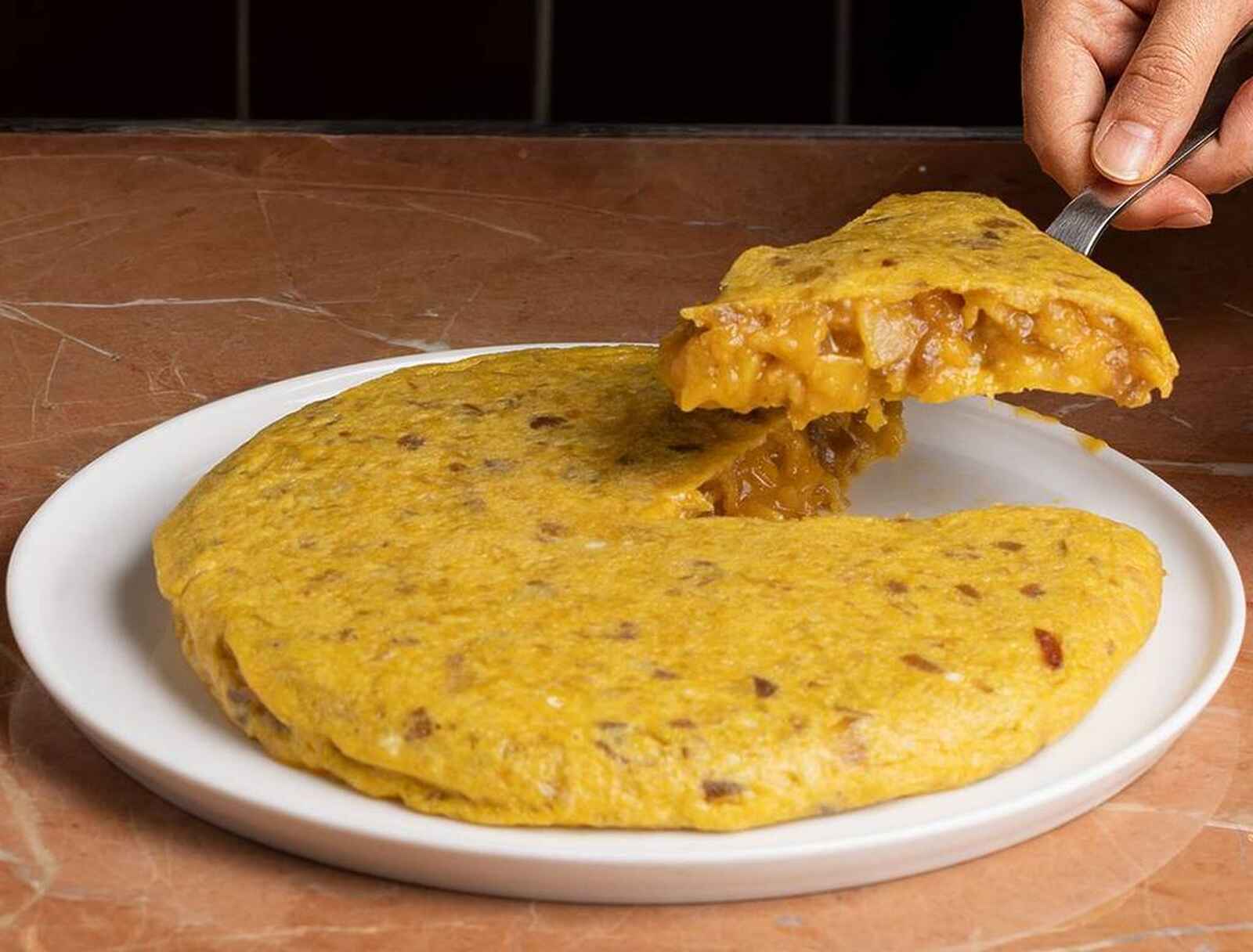 Tortilla de patata de La Martinuca, María Pombo