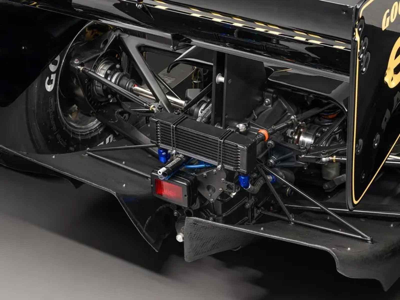 Motor del vehículo de Ayrton Senna