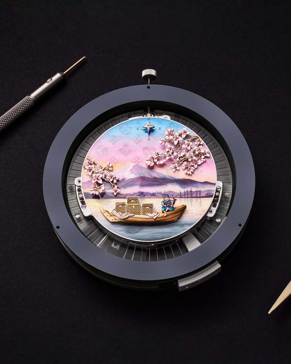 reloj monte fuji