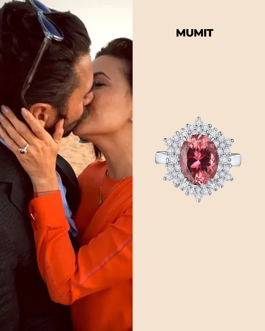 Eva Longoria bes&aacute;ndose