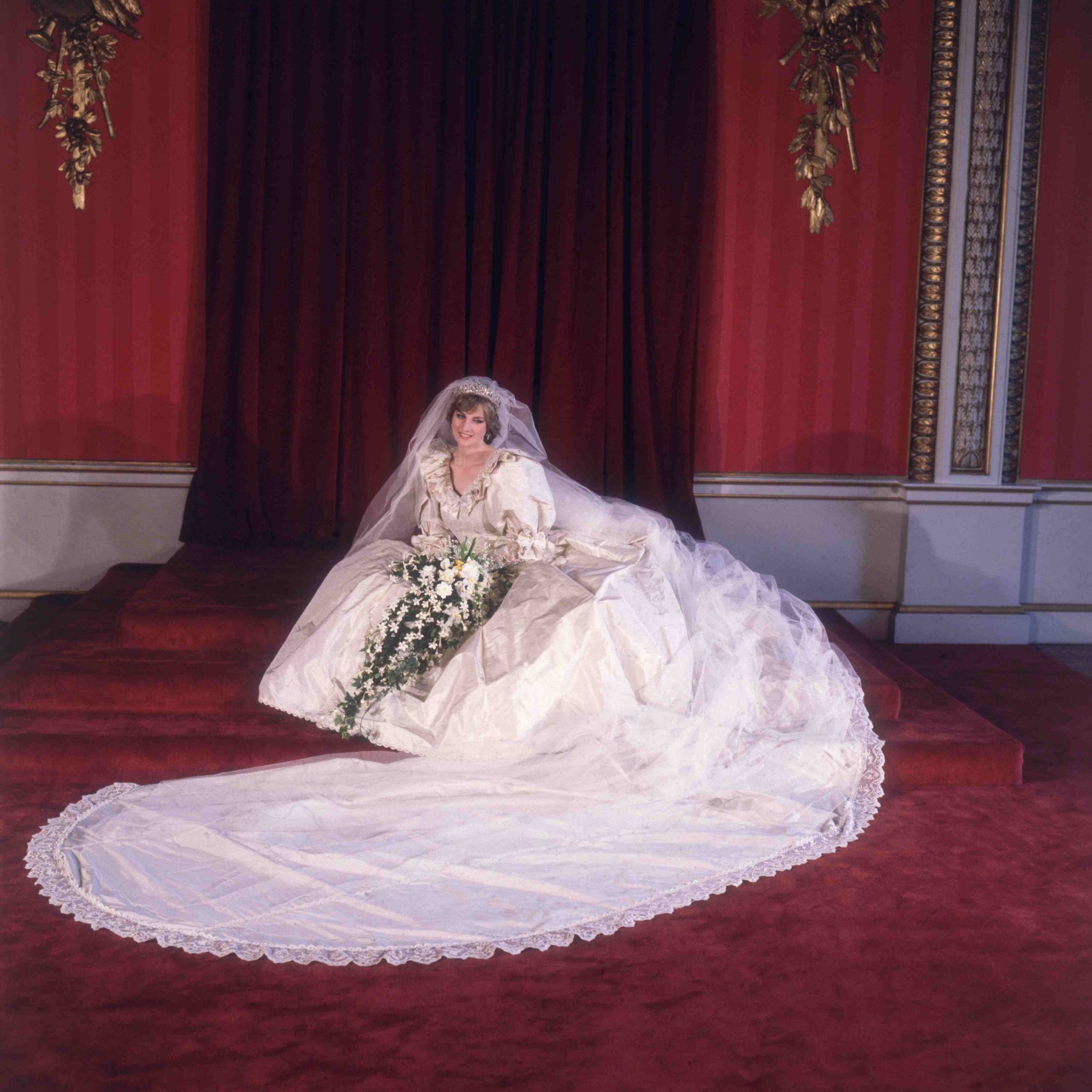 Lady Di de novia