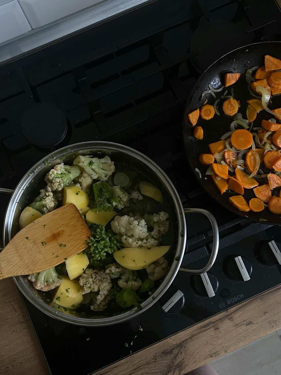 verduras cocinadas