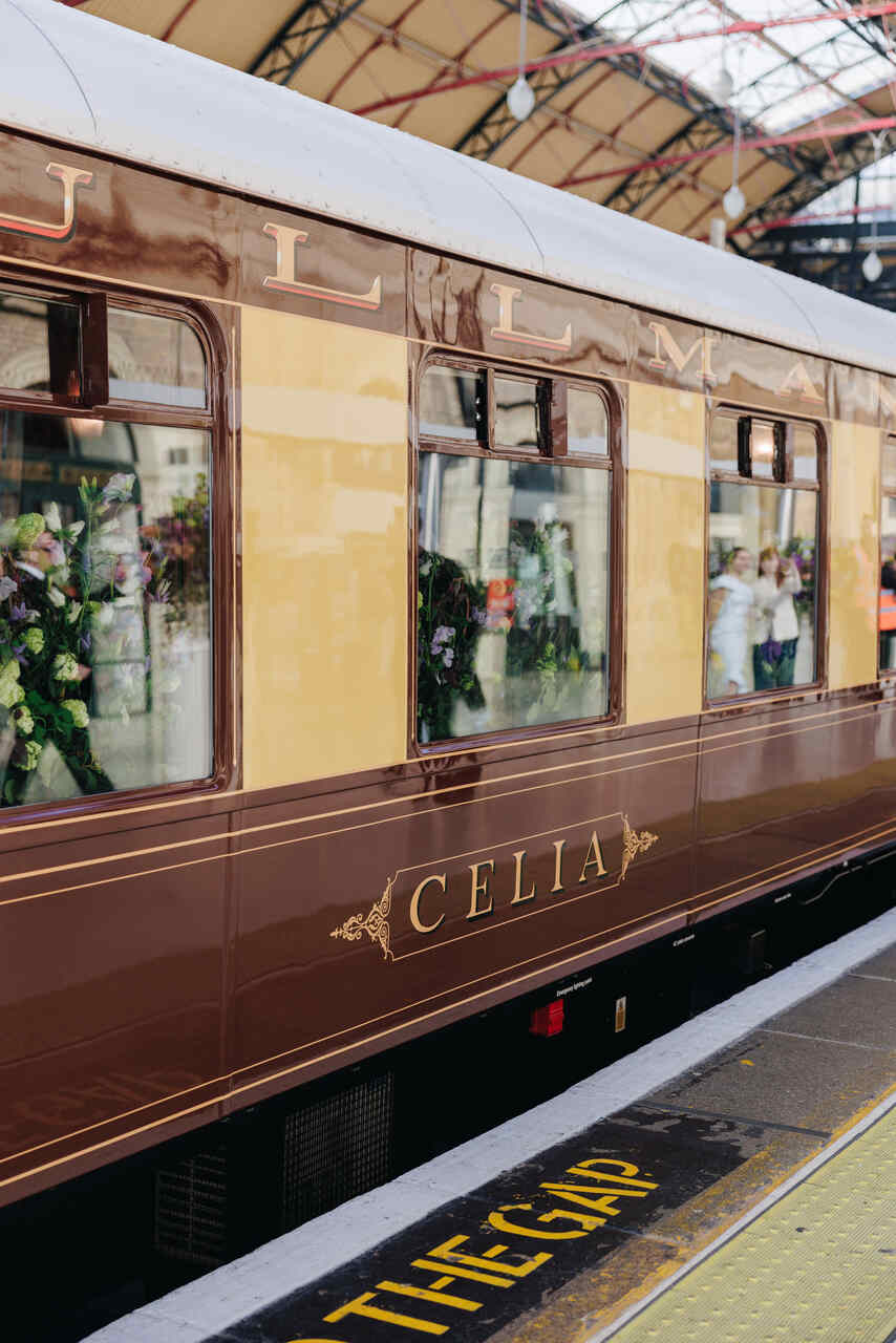 British Pullman de Belmond vagon tren fiesta