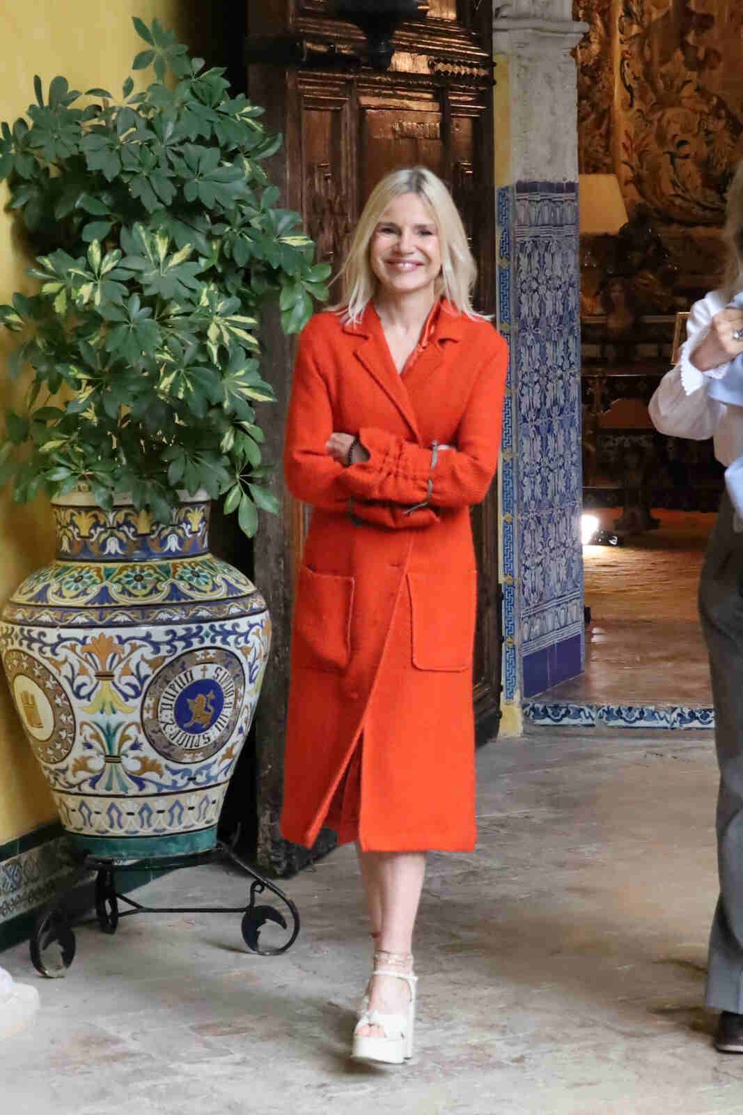 Eugenia Martínez de Irujo posando