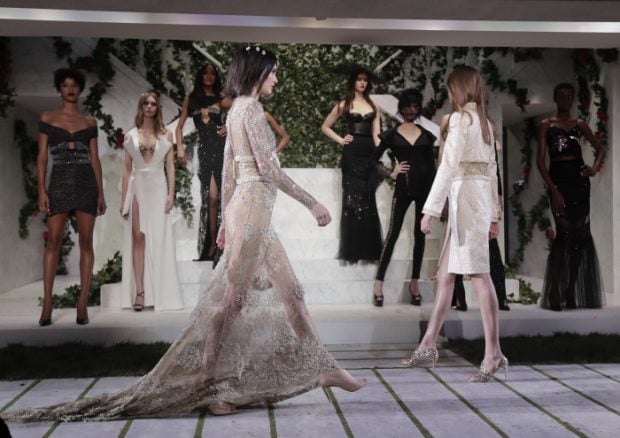 Kendall Jenner en el desfile de La Perla