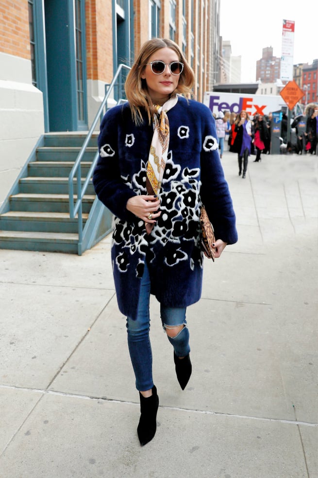 Olivia Palermo NYFW Abrigo