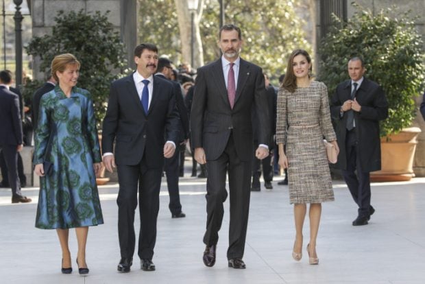 Reyes y presidente Hungria