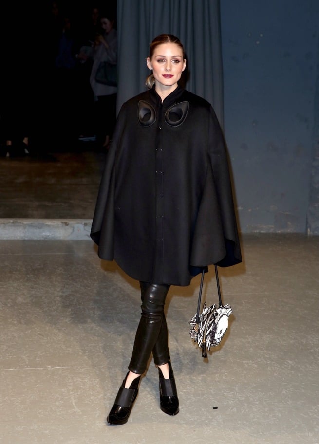 Olivia Palermo desfile Burberry London Fashion Week 2017