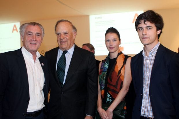 Carlos Falcó, Esther Doña y Duarte Falcó