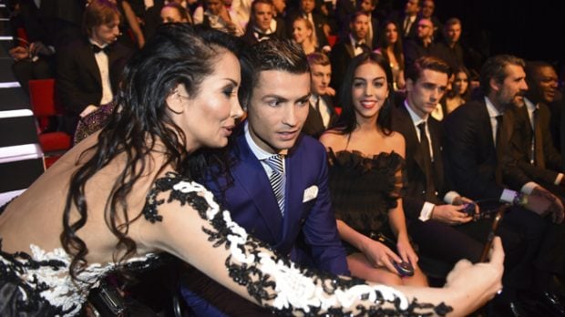 Georgina Rodr&iacute;guez y Cristiano Ronaldo