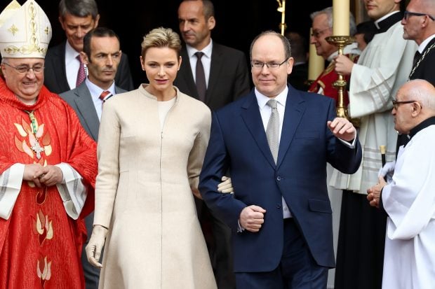 Alberto y Charlene de M&oacute;naco
