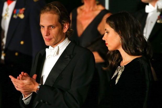 Andrea Casiraghi y Tatiana Santo Domingo 