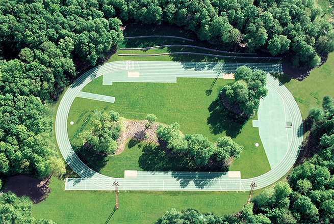 pista atletismo tossils rcr pritzker