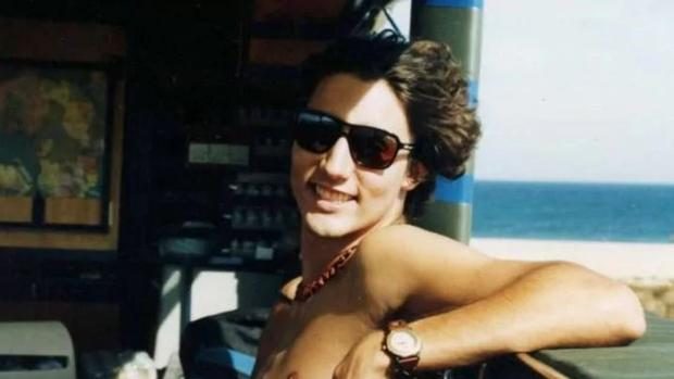 Justin Trudeau de joven